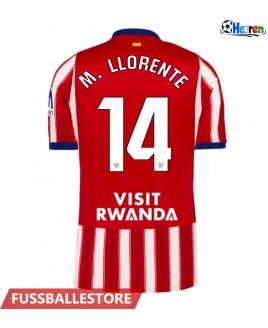 Günstige Atletico Madrid Marcos Llorente #14 Heimtrikot 2026-27 Kurzarm